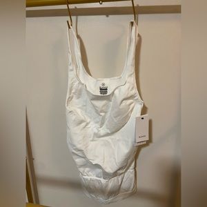 NWT BLANQI EVERYDAY Pull-Down Postpartum + Nursing Support Tanktop | White | LG